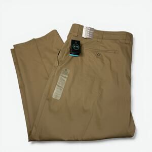 Oak Hill 5 Pocket Pant Men’s 52x28 Khaki Comfort Stretch Chino NEW